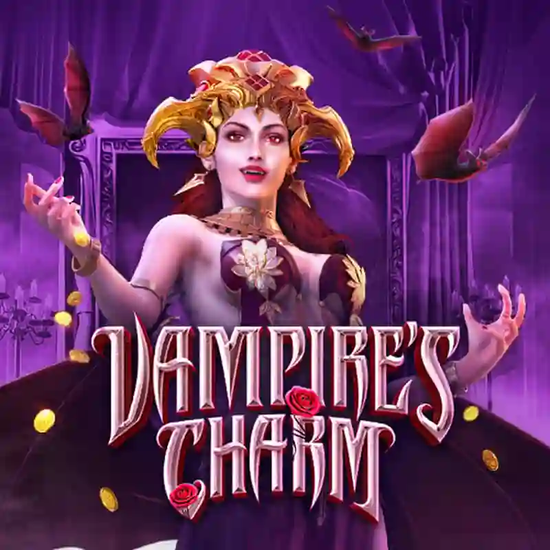 Vampires Charm slot game cover